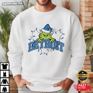Detroit Lions Football Grinch Christmas Game Day T Shirt (3)