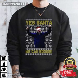 Steve Clark Yes Santa We Can Boogie Christmas Funny Scottish Football T Shirt (4)