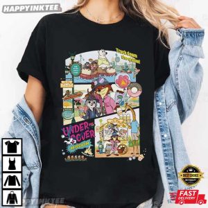 Zootopia Movie 2 Track Down The Snake Funny Disney Gifts T Shirt (1)