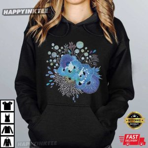 Special Edition Vintage Style Floral Abstract Yellena Design T Shirt (4)