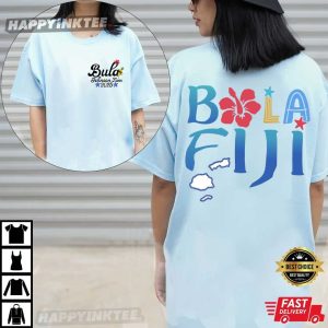 Bula Johnson Fam 2025 Bula Fiji Vacation Matching T-Shirt