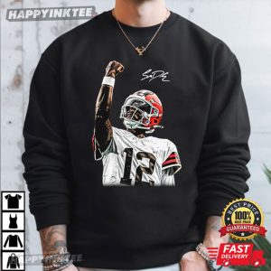 Shedeur Perfect Timing Shedeur Sanders Cleveland Brown Football T Shirt (3)