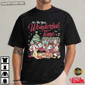 Mickey And Friends Christmas Wonderful Time T Shirt (1)