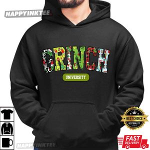 Grinch University Whoville College Christmas Funny Holiday T Shirt (4)