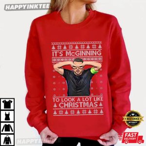 John McGinn Its McGinning To Look A Lot Like Christmas Scotland Football T Shirt (1 (3)