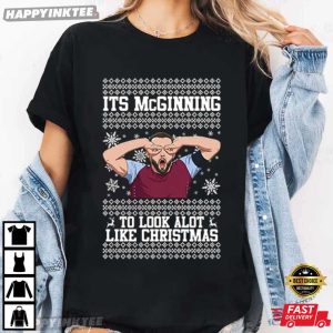 John McGinn Christmas Funny Its McGinning Football T Shirt (2)