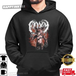 Foxy Five Nights at Freddy's Metal Disney Horror Goth Punk T Shirt (3)