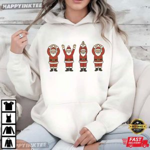 Santa Ohio State Buckeyes Funny Football Fans Christmas T Shirt (4)