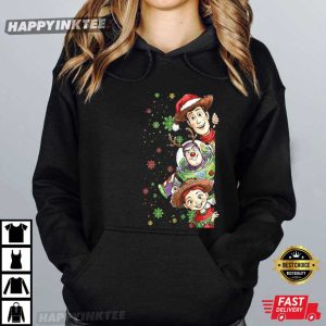 Toy Story Movie Merry Christmas Holiday Friends Cartoon T Shirt (2)