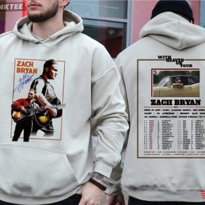 Zach Bryan With Heaven On Tour 2026 Country Music Fan Gift T Shirt (1)