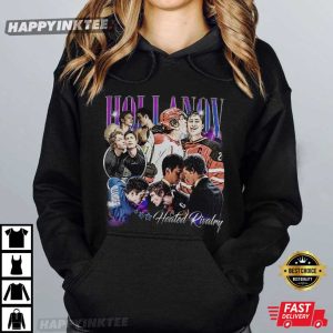 Hudson Williams Connor Storrie Heated Rivalry 90s Bootleg T Shirt (4)