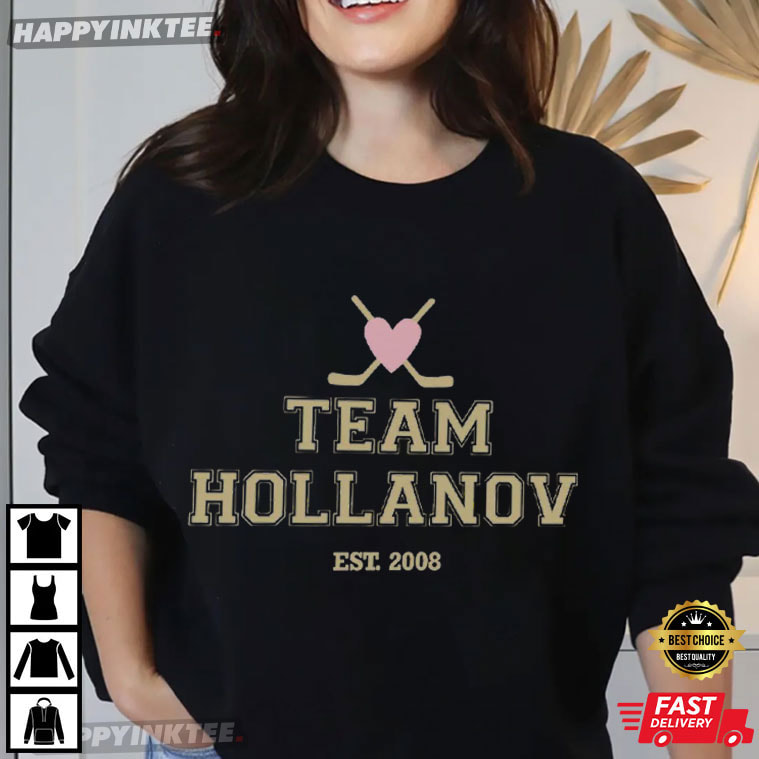 Team Hollanov Heated Rivalry Movie Lovers T-Shirt Team Hollanov Heated Rivalry Movie Lovers T-Shirt