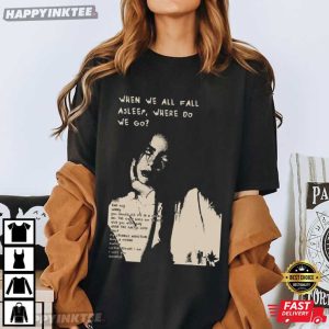 Billie Eilish World Tour 2026 Concert Gift for Music Lovers T-Shirt