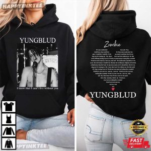 Yungblud Zombie Song Lyrics Music Lovers T Shirt (2)