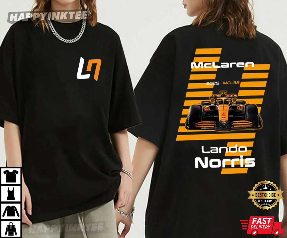 McLaren F1 Lando Norris Racing Graphic T-Shirt McLaren F1 Lando Norris Racing Graphic T-Shirt