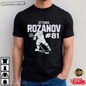 Rozanov 81 Hockey Romance Game Changers Book T Shirt (1)