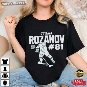 Rozanov 81 Hockey Romance Game Changers Book T Shirt (2)