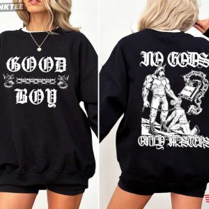 Good Boy No Gods Only Masters Gothics T Shirt (3)