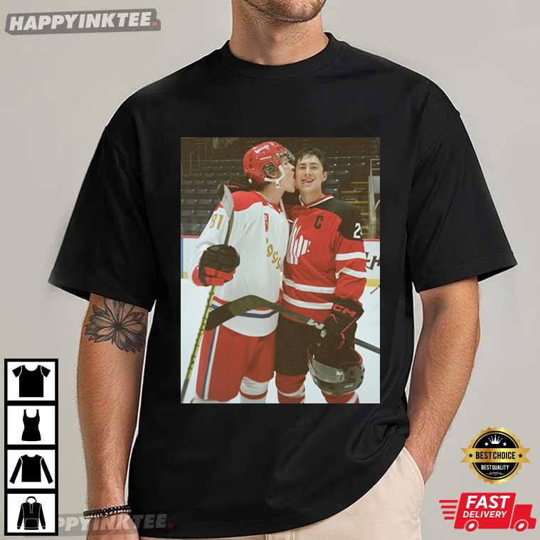 Ilya Rozanov Licks Shane Hollander Face Funny Heated Rivalry T-Shirt Ilya Rozanov Licks Shane Hollander Face Funny Heated Rivalry T-Shirt