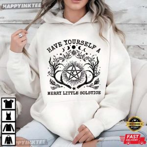 Have Yourself A Merry Little Solstice Yule Christmas Winter Solstice T Shirt (4)