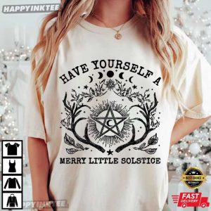 Have Yourself A Merry Little Solstice Yule Christmas Winter Solstice T Shirt (1)