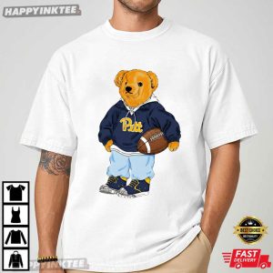 Ann Arbor Teddy Crew College Bear Custom Team Football T-Shirt