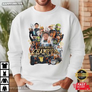 Lando Norris 2025 F1 World Champion T Shirt (3)
