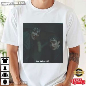 Mr Whatsit Will And Mike Stranger Things Dark Photo T Shirt (2)