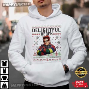 Delightful Derek Christmas Funny Meme Winter Holiday T Shirt (4)