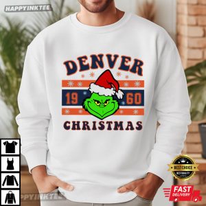 Denver Broncos Grinch Christmas Football Game Day Holiday Gift T Shirt (3)