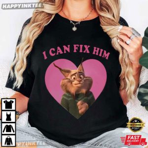 Pawbert Lynxley I Can Fix Him Zootopia Fan Gifts T Shirt (2)