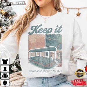 Disney Keep It 100 On The Land The Seas The Skies T Shirt (3)