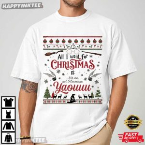 Not Me Not Hermione Ugly Christmas Funny Holiday T Shirt (2)