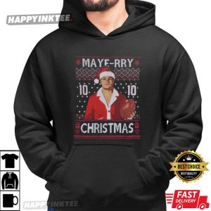 Maye Rry Christmas Drake Maye Funny Holiday T Shirt (3)