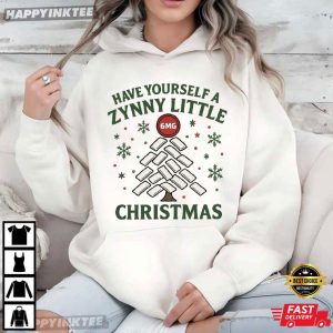 Zynny Holiday Nicotine Pouch Christmas 6mg Pouch Lover T Shirt (3)