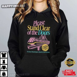Please Stand Clear Of The Doors Retro Disney Monorail T Shirt (2)
