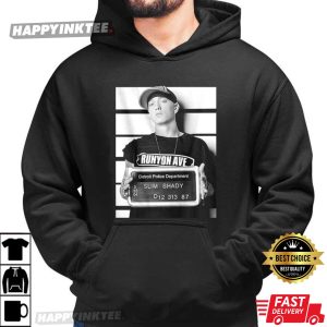 Slim Shady Mugshot Hip Hop Gangster Rap T Shirt (3)