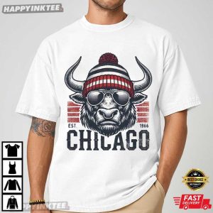 Chicago Bulls Basketball Buffalo Mascot Team T-Shirt
