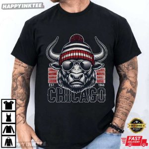 Chicago Bulls Basketball Buffalo Mascot Team T Shirt (2)