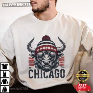 Chicago Bulls Basketball Buffalo Mascot Team T Shirt (3)