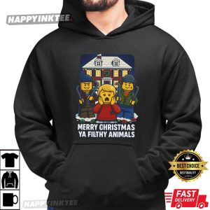 Home Alone LEGO Merry Christmas Ya Filthy Animals AFOL T Shirt (4)