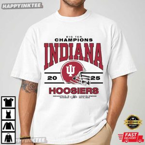 Indiana Hoosiers Football Big Ten Champs T Shirt (4)