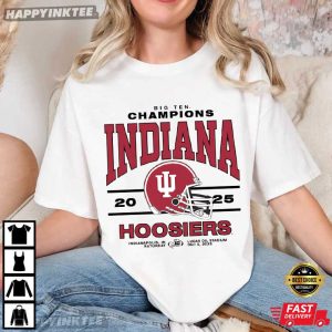 Indiana Hoosiers Football Big Ten Champs T Shirt (1)