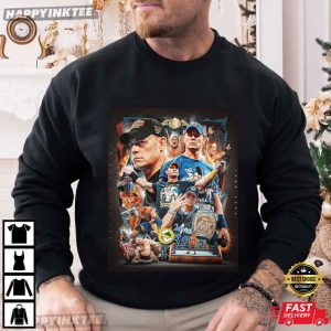 John Cena WWE Commemoration Wrestling T Shirt (4)