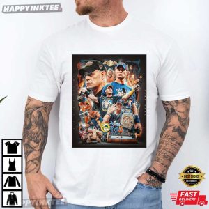 John Cena WWE Commemoration Wrestling T Shirt (2)