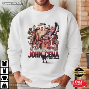 John Cena WrestleMania 17th Championship T Shirt (4)