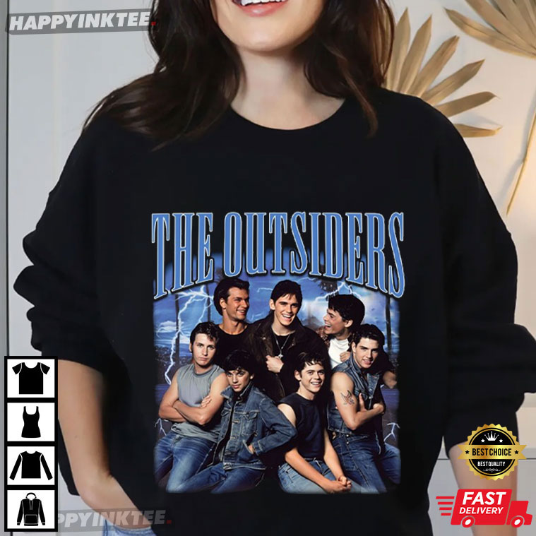 The Outsiders Movie Fan Merch T-Shirt The Outsiders Movie Fan Merch T-Shirt