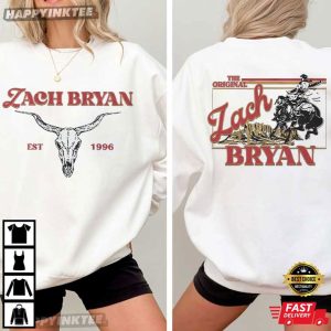 Zach Bryan Concert American Heartbreak Tour Country Music T Shirt (4)