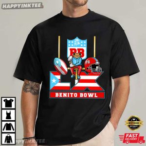 Benito Bowl Football Puerto Rico Super Game T-Shirt