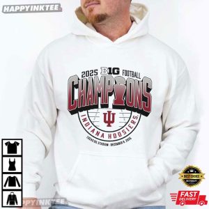Indiana Hoosiers Big 10 Champions Football Fan T Shirt (3)